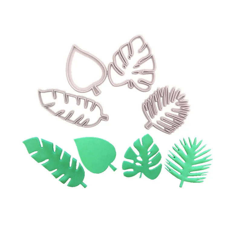 

Newly Palm Fern Turtle Leaf Cookies Biscuit Cutter Fondant Mould Cake Sugarcraft Mold Cake Decoration Gum Paste Chocolate Mould
