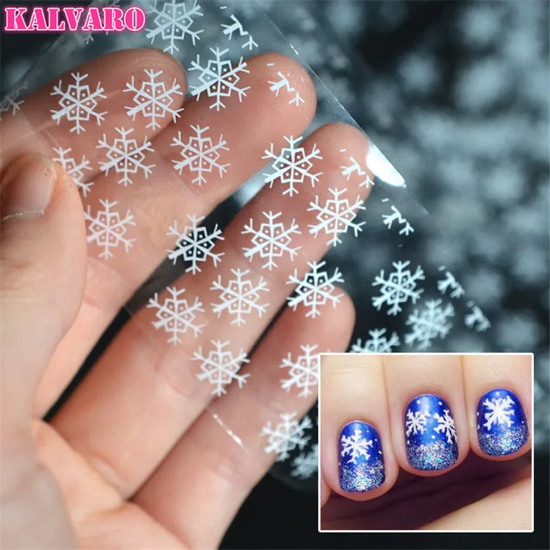 4*120cm Christmas Snowflake Holographic Nail Foils Winter Art Transfer Sticker Paper Craft Decoration | Красота и здоровье