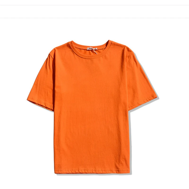 

2021 Brand New Cotton Men's T-shirt Short-sleeve Man T shirt Short Sleeve Pure Color Men t shirt T-shirts For Male Tops