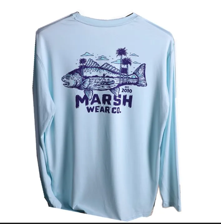 Мужская рубашка для рыбалки Mar * h мужские рубашки быстросохнущие Мягкие Рубашки с