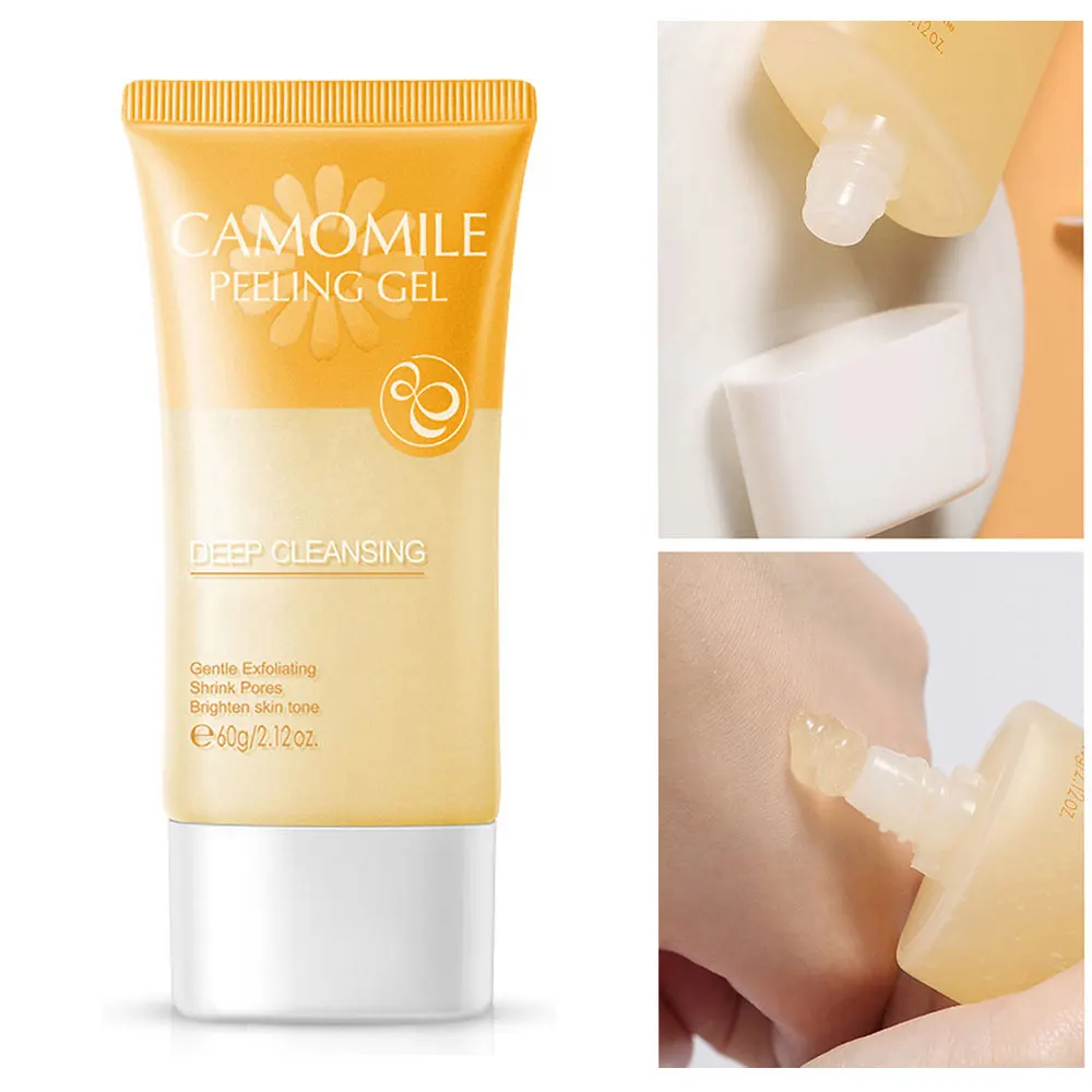 

Camomile Whitening Nourishing Repair Scrubs Cream Exfoliating Peeling Gel Face Cleanser Facial Scrub Skin Care
