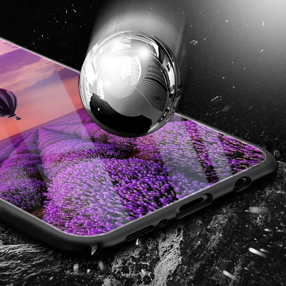 

Hot air balloon Case For Samsung A50 A70 A21S A51 A71 M30 A21 A30 A40 A41 S9 S8 S10 S20 Plus Note 20 Ultra 10 Glass Phone Cases