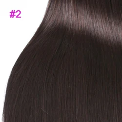 #2 4*4 парик на шнурке объемная волна Beaudiva парик на шнурке человеческие волосы парики предварительно выщипанные Детские Волосы бразильские волосы парик на шнурке средняя часть - Цвет волос: #2