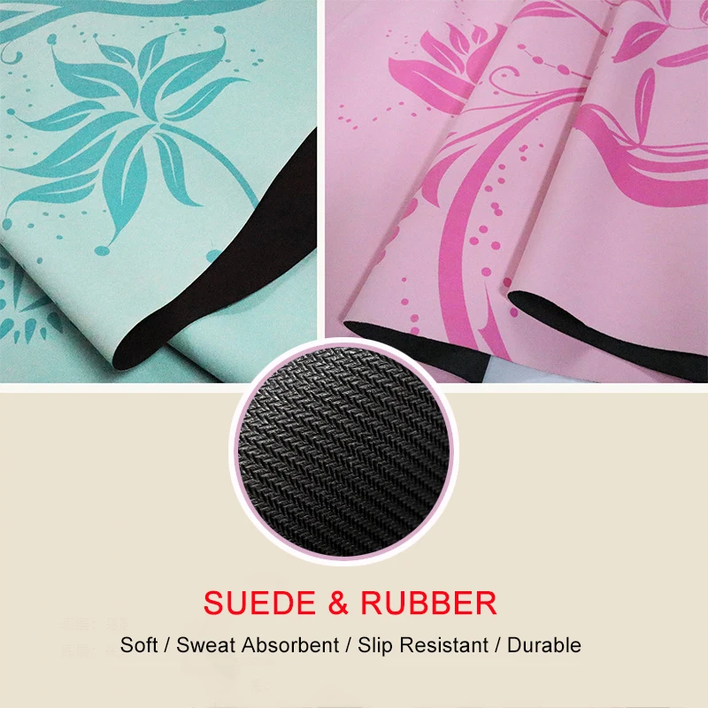 구매 미끄럼 방지 스웨이드 인쇄 요가 매트 휴대용 여행 패드 피트니스 필라테스 체육관 운동 스포츠 다용도 매트 담요 1.5mm 구매 미끄럼 방지 스웨이드 인쇄 요가 매트 휴대용 여행 패드 피트니스 필라테스 체육관 운동 스포츠 다용도 매트 담요 1.5mm