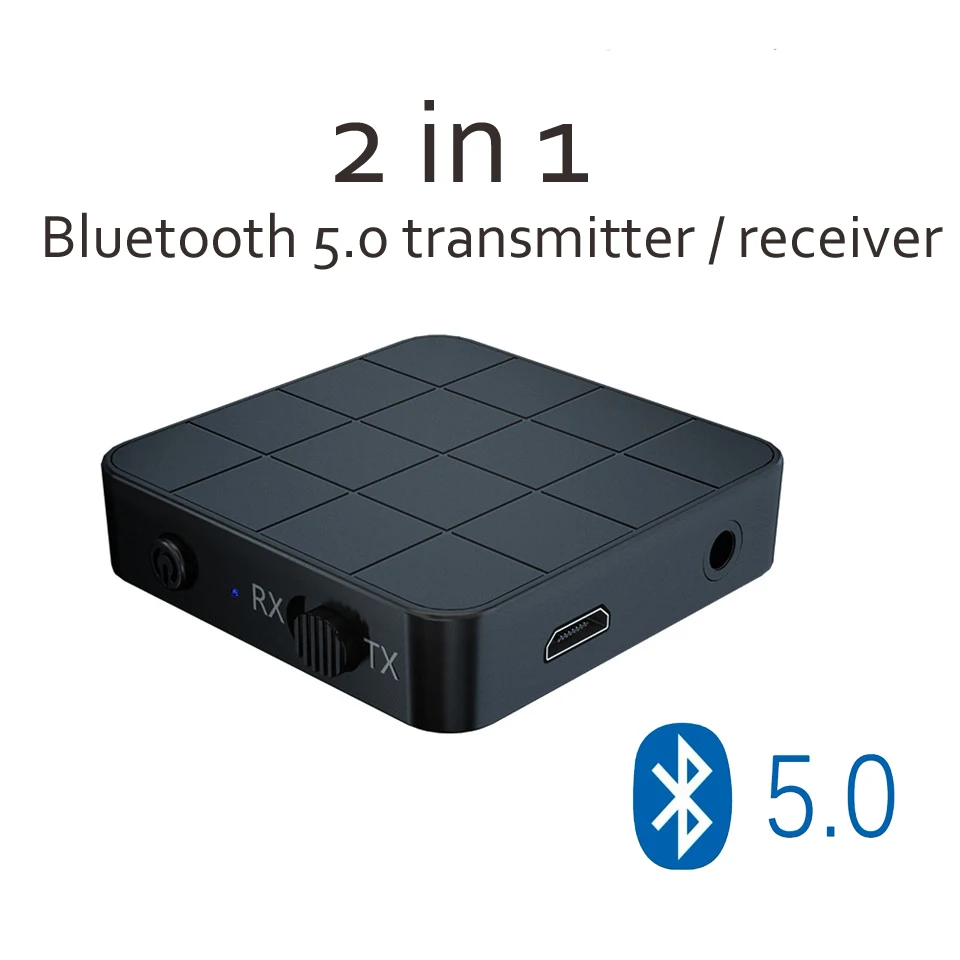 Беспроводной адаптер 2 в 1 Bluetooth передатчик и приемник 3 5 мм 0 стерео аудио ключ для