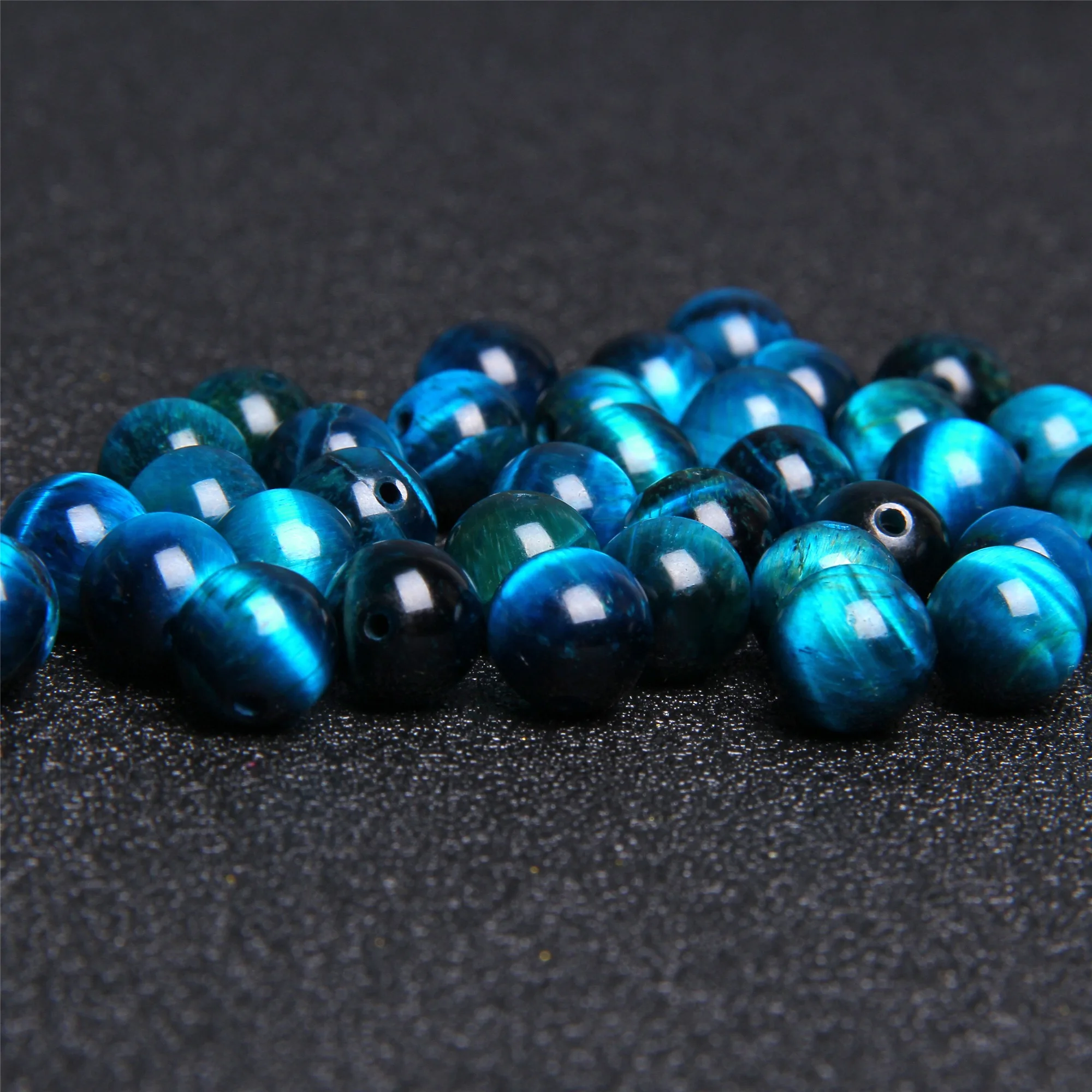 Бусины из натурального камня тигрового глаза 4/6/8/10/12 мм|Бусины| |