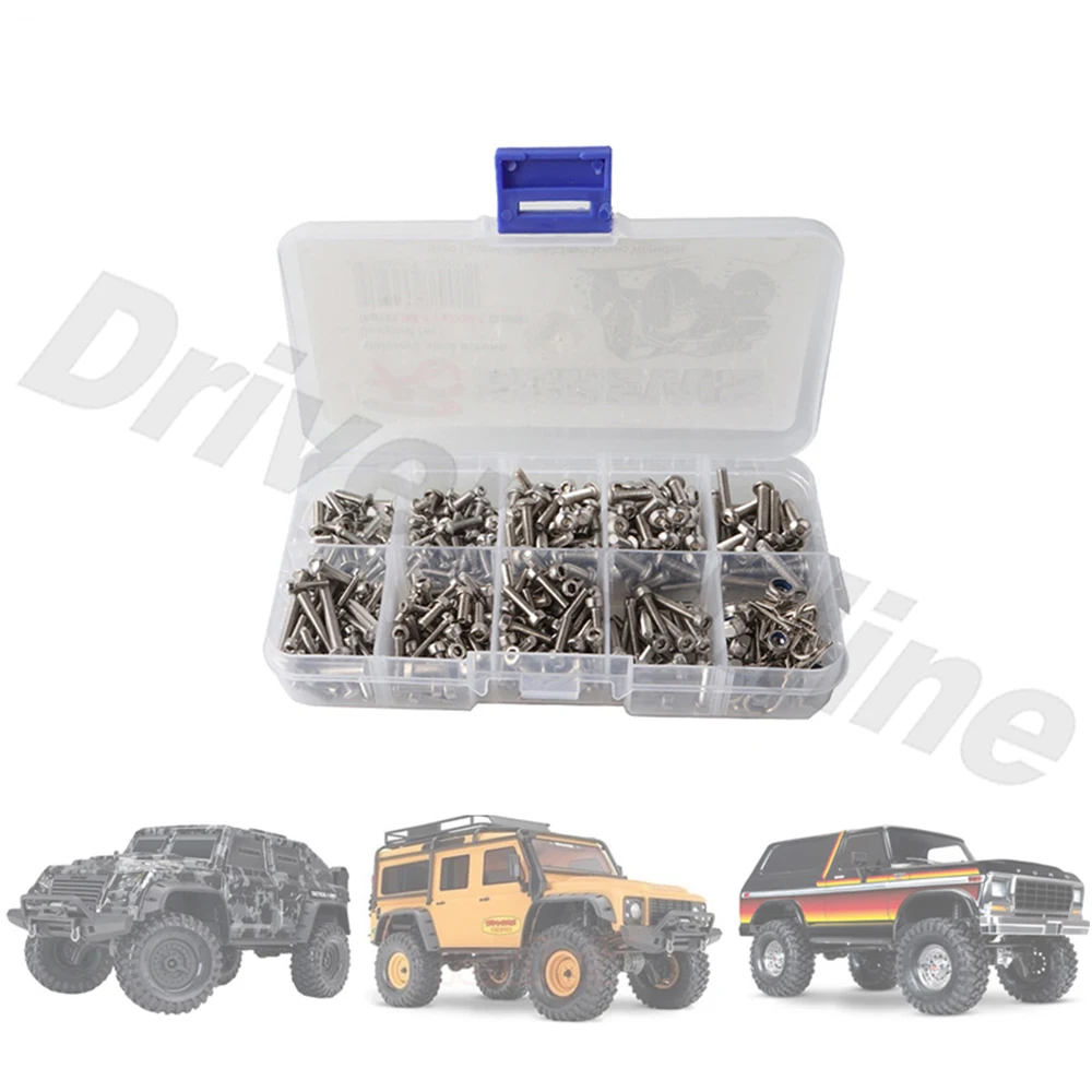 Full Set Hexagon Socket Head Cap Screw Model Car Screws Kit w/ Body Shell Clip Pin for 1/10 RC Traxxas TRX-4 82056-4 | Игрушки и хобби