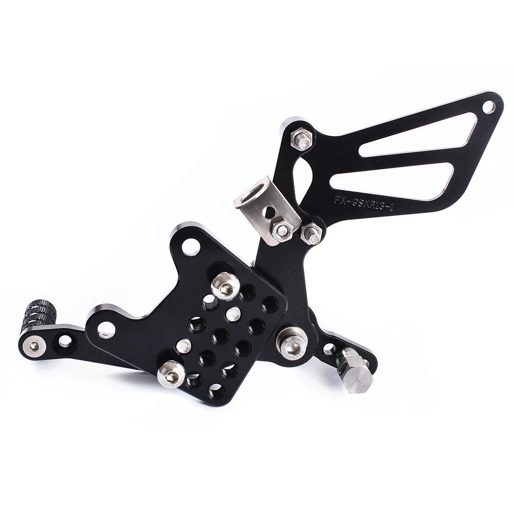 

For Suzuki GSXR750 1996-05 GSXR600 2000-05 GSXR 600 750 CNC Motorcycle Adjustable Rearsets Rear Sets Foot Pegs Pedal Foot Rests