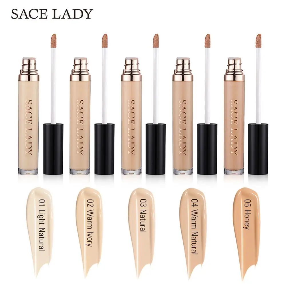 SACE LADY Pro консилер макияж полное покрытие для глаз темный круг лица корректирующий крем Жидкий Праймер основа макияж бренд Косметика