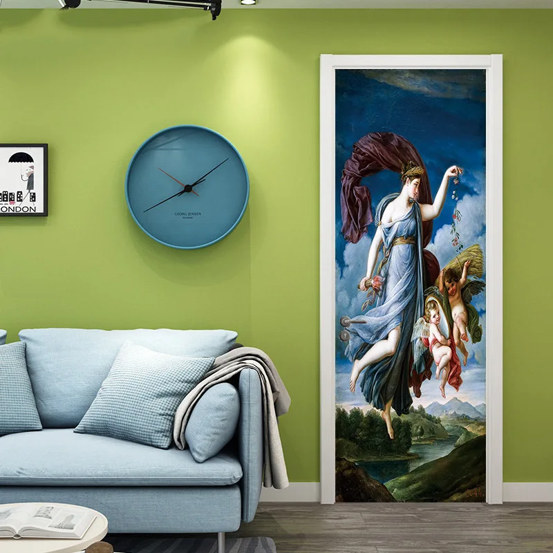 Самоклеящиеся водостойкие виниловые художественные обои 2 шт./компл. для