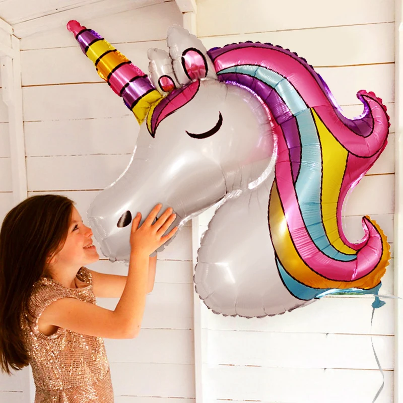 

Unicorn Balloons Foil Balloon Helium Balloon Latex Ballon Birthday Party Decorations Kids Baby Shower Golobos Unicorn