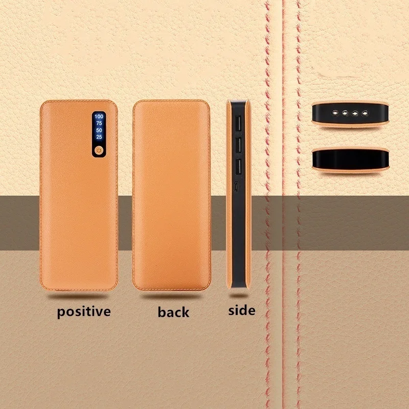 Внешний аккумулятор 30000 мАч портативный 3 USB светодиодный цифровой дисплей