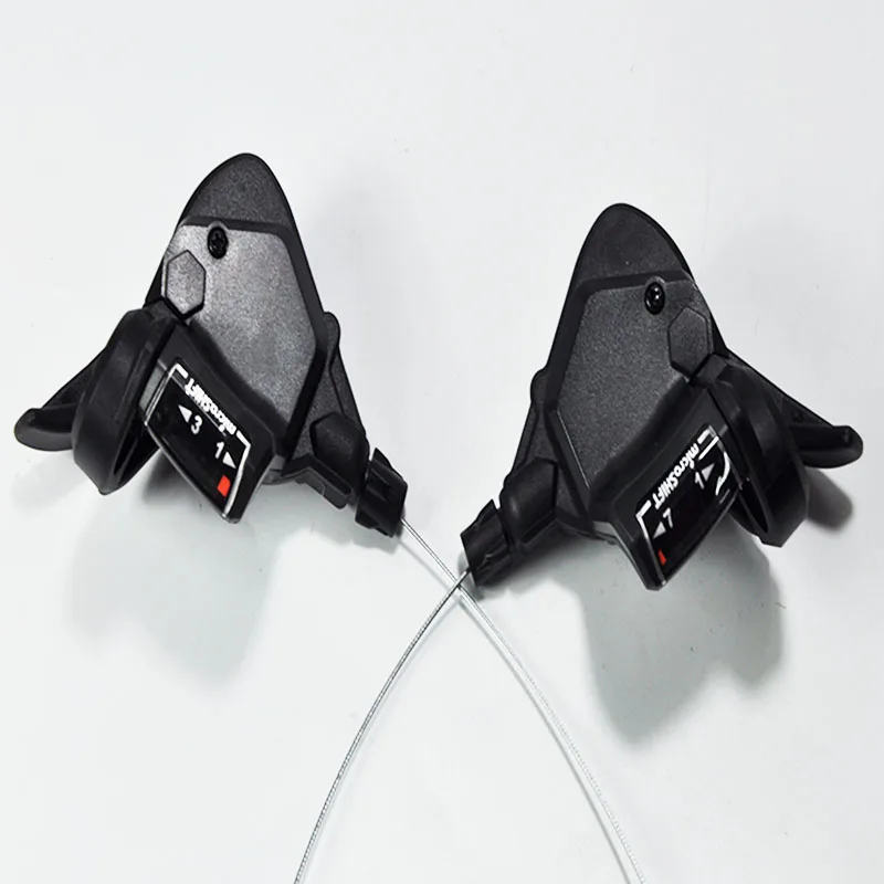 MicroSHIFT TS38-7 Thumb-tap shifter 3x7 скорость велосипед MTB переключатель для shimano sram 7 скоростей