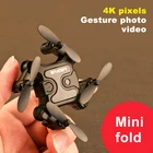 Мини-Дрон на радиоуправлении следуй за мной, камера высокого разрешения, с модулем удержания высоты, Радиоуправляемый квадрокоптер, Rtf Радиоуправляемый Дрон, игрушки, подарок на Рождество