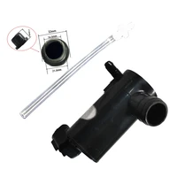 car windshield replacement cleaning pump refit scrubber motor 24v with plastic pipe and rubber gasket the big hole