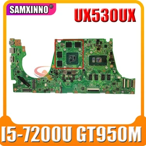 ux530ux ux530uq laptop motherboard for asus ux530u ux530uq ux530un ux530ur ux530ux mainboard i5 7200u cpu 8gb ram gt950m gpu free global shipping
