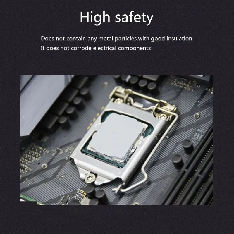 Термопаста паста для силиконового процессора GPU охлаждающий вентилятор с