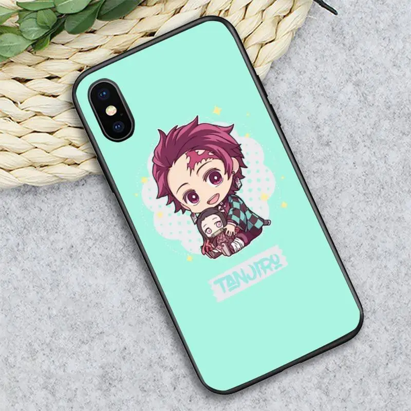 

Demon Slayer Kawaii Anime Phone Case for iPhone 11 12 pro XS MAX 8 7 6 6S Plus X 5S SE 2020 XR mini