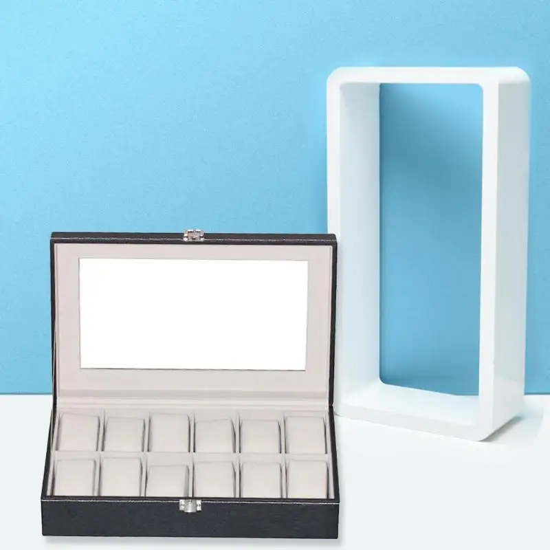 Портативный дорожный органайзер для часов 12 отделений | Наручные часы