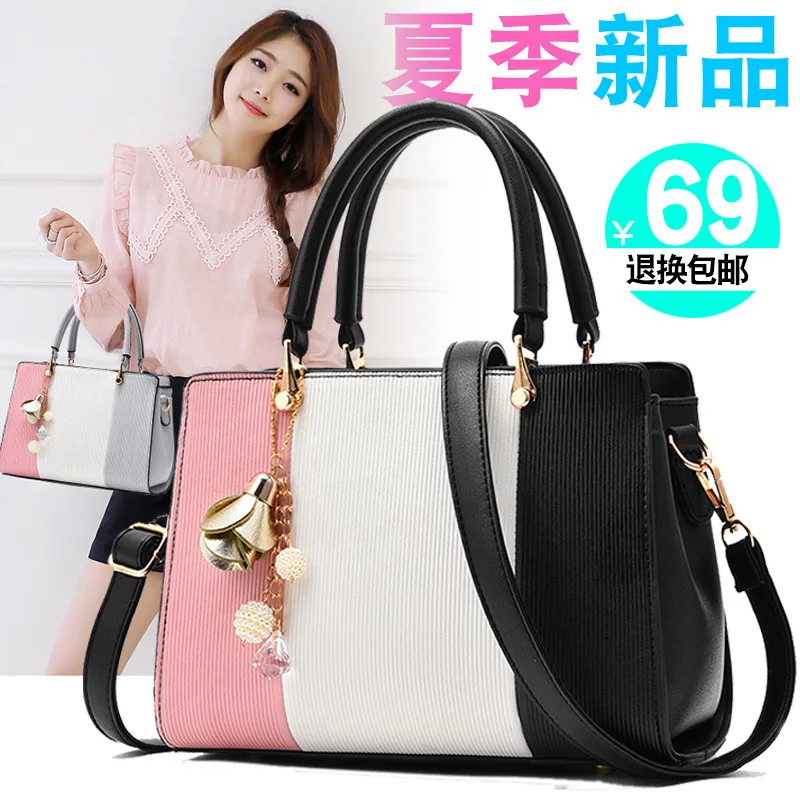 

Women's Fashion Handbag Women's 2020 New Style All-match Women's Bag Stylish Atmosphere Shoulder Bag Messenger Square Sling Bag