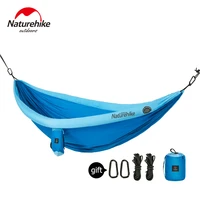 naturehike camping hammock tent anti mosquito ultralight portable folding backpacking hammock outdoor air hammock hanging chair