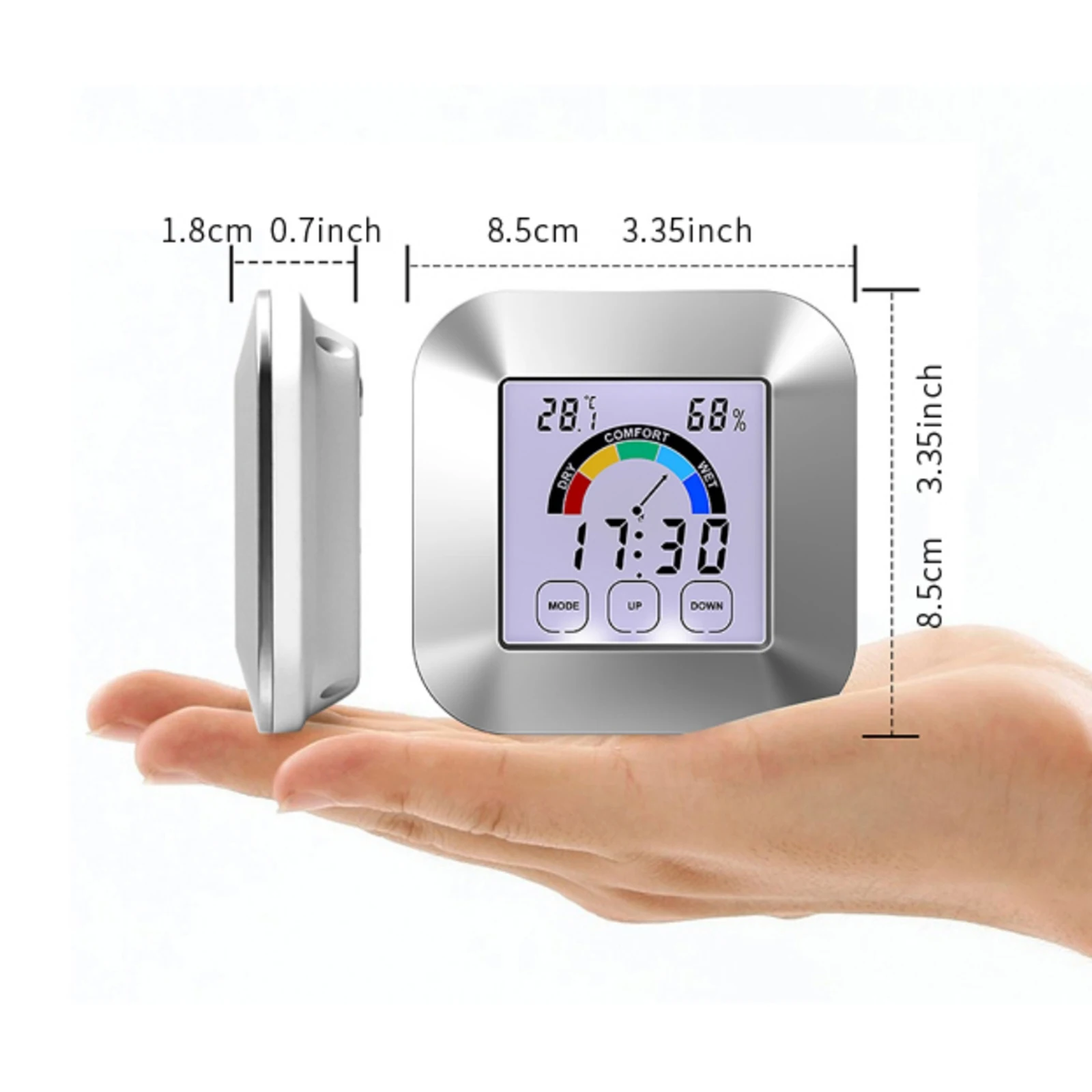 electronic lcd digital thermometer hygrometer indoor temperature humidity meter sensor gauge weather station home accessories free global shipping