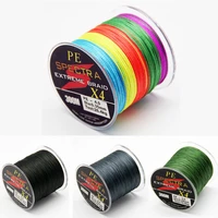 4 strands fishing line 10 70lb anti bite pe line 0 1 0 4mm multifilament braided wire for carp fishing wire accessories