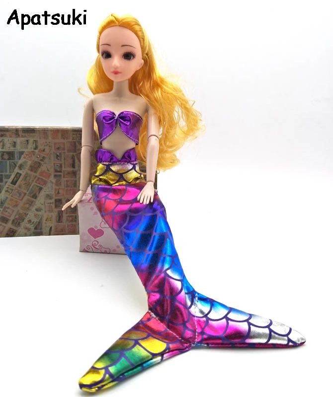 Красочное вечернее платье для куклы Барби наряды бюстгальтер и юбка модный топ