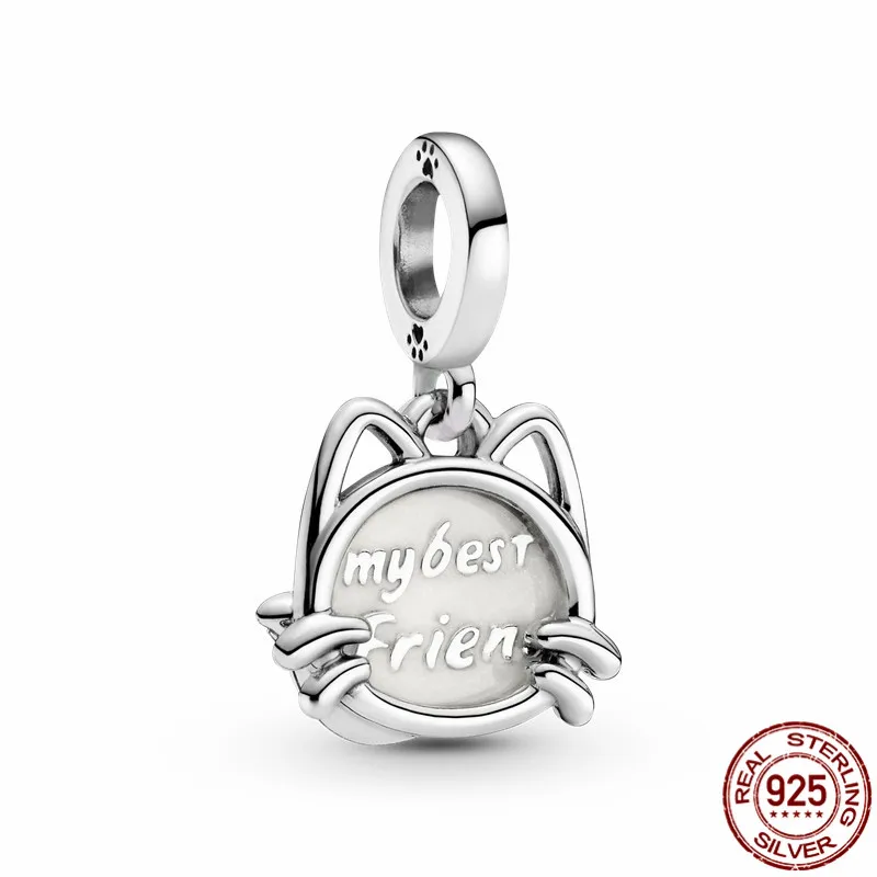 

Женский браслет с котом из серебра 2021 пробы, 3 мм