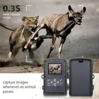 Фотоловушка, водонепроницаемая охотничья камера 16 МП, 32 ГБ64 ГБ, IP65, 0,3 с, 1080 нм