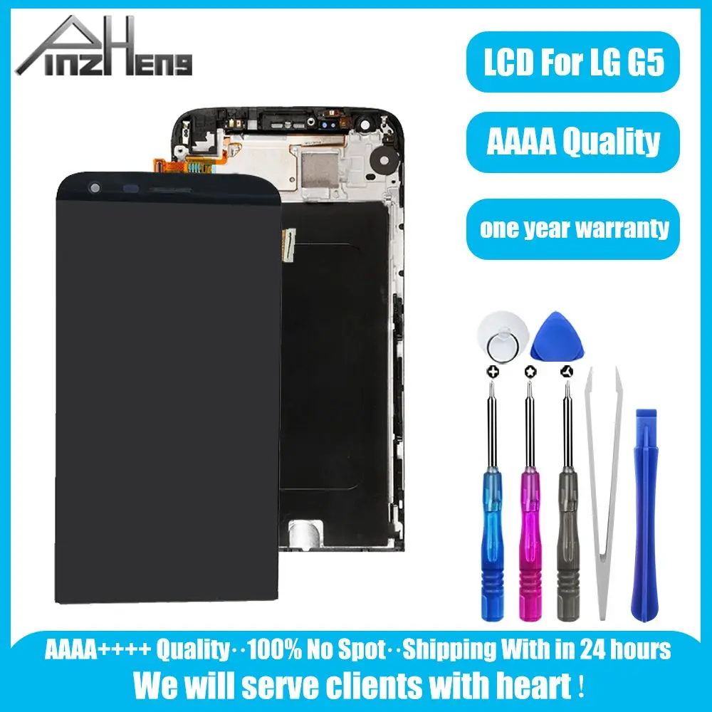 PINZHENG AAAA качественный ЖК-экран для LG G5 H850 H840 H860 ЖК-дисплей сенсорный экран