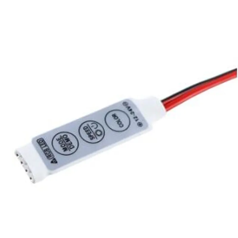 

Светодиодный контроллер Dream Color RGB, диммер, DC 5V dv12в Mini 3Key для SMD 3528 5050 5630 SM16703 SK6812 светодиодный Светодиодная лента RGB 4Pin