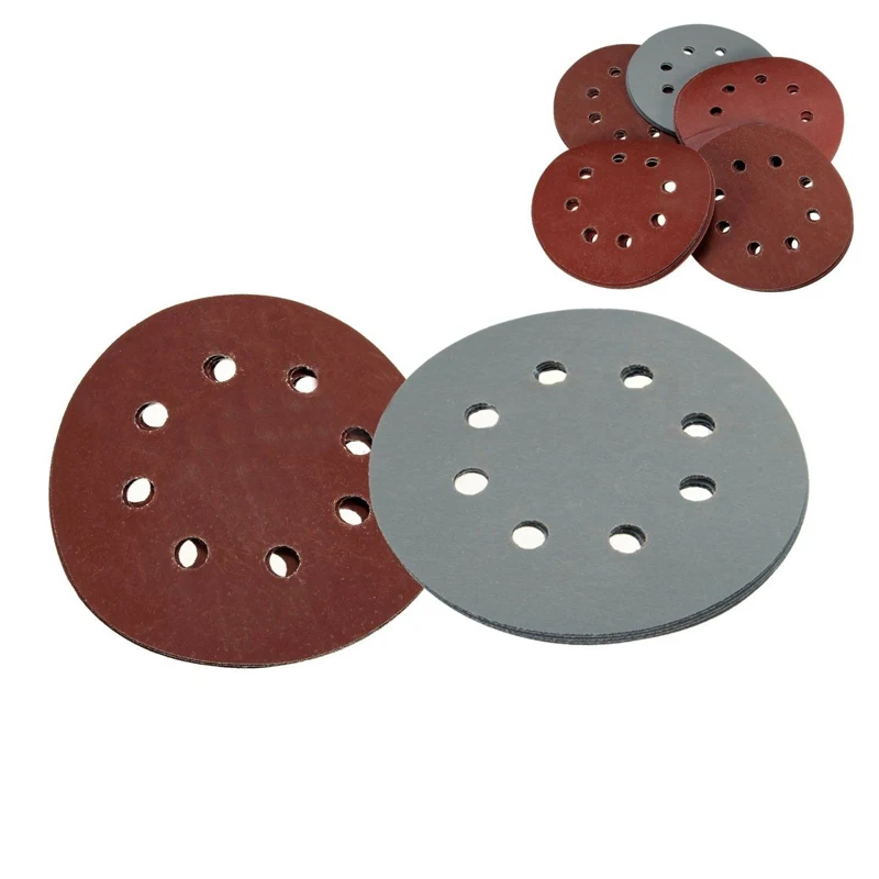 

25 Pcs 5 800 1000 1500 2000 3000 Grit Mixed Sanding Disc Hook Loop Sander Paper