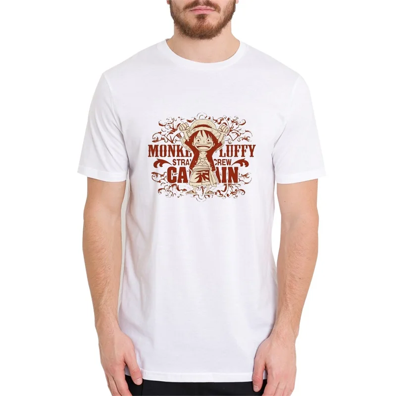 Monkey D Luffy Can Win крутая дизайнерская футболка 2019 Мужская с аниме одна деталь