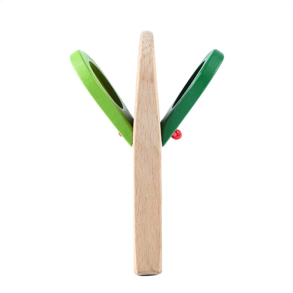 Orff World прекрасные кастаньеты детские деревянные Хлопушка ручка музыкальный