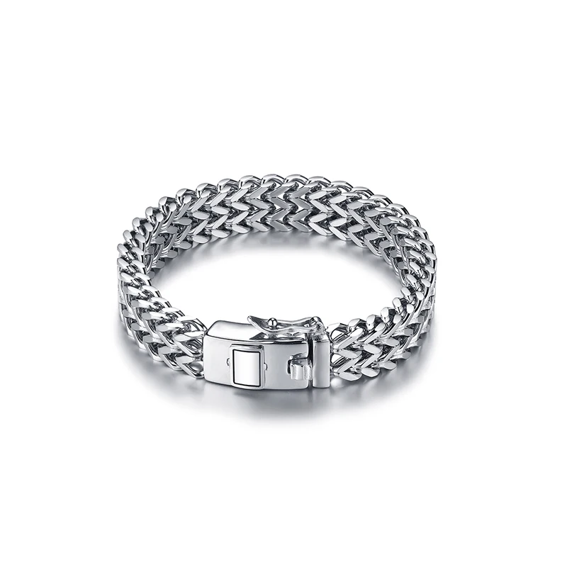 Классический модный браслет из нержавеющей стали для мужчин на заказ Будды 12 мм