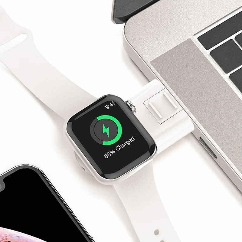 Knewfun мини портативное автомобильное беспроводное зарядное устройство Qi для Apple