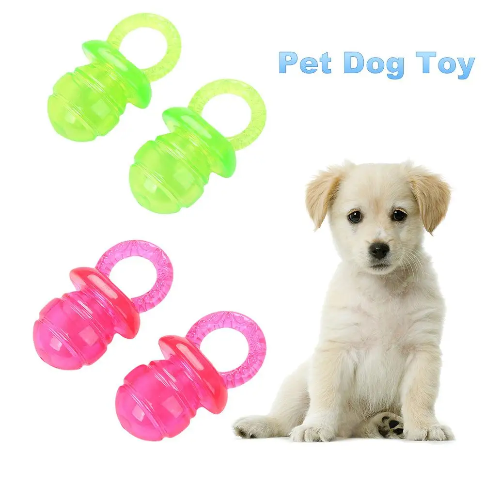 

2Pcs Dog Toy Pet Pacifier Grinding Teeth Molar Reducing Pressure Pet Supplies