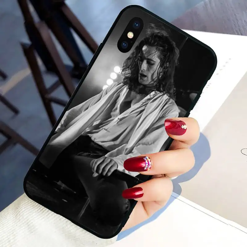 

Maneskin Damiano David Phone Case For Black-Iphone 5 5s se 6 6s 7 8 11 12 X Xs Xr Pro Plus Max Mini Cover