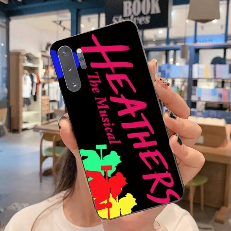 Милый чехол для телефона Heathers The Musical Broadway Bling Samsung Note 7 8 9 10 pro Galaxy J7 J8 J6 Plus 2018 Prime |