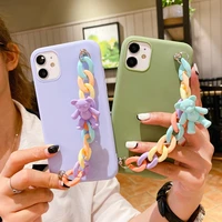 bear chain silicone case for samsung galaxy a50 a70 a30 a20 a10 a10s a20s a30s a50s m21 m31s m51 m31 m30s a20e soft tpu cases