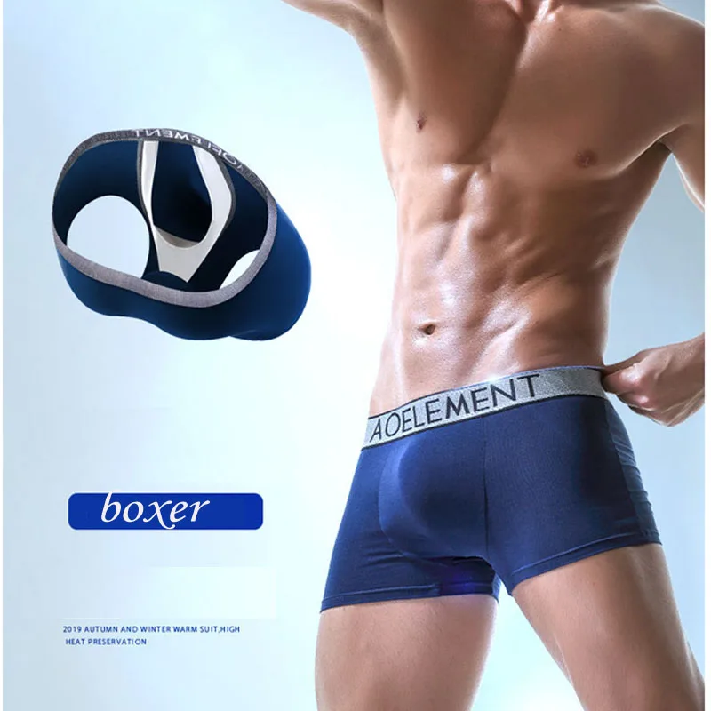 Boxers, men's underwear，cueca masculina трусы мужские мужские трусы