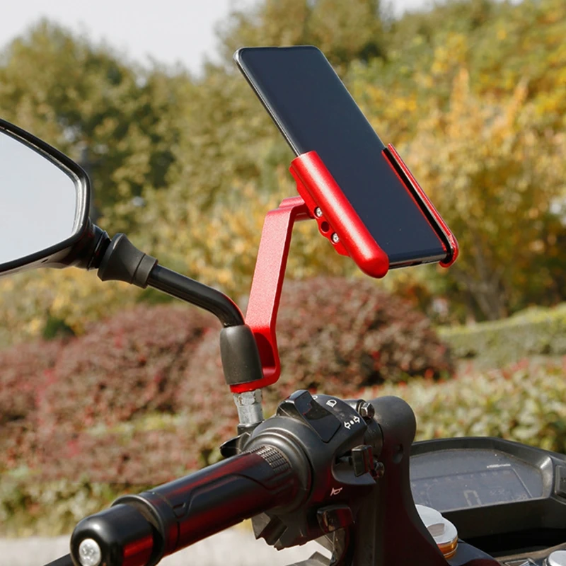 universal aluminum motorcycle handlebar bike bicycle cell phone holder mount 0917 free global shipping
