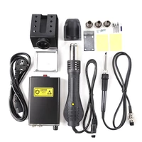 750w soldering station led digital display welding rework station desoldering iron welding equipment with accessories kits