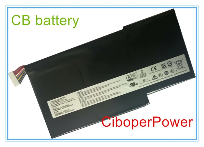 Качественный Аккумулятор для 11,4 V 64.98wh 5700mAh BTY-M6J Аккумулятор для GS63VR GS73VR 6RF-001US