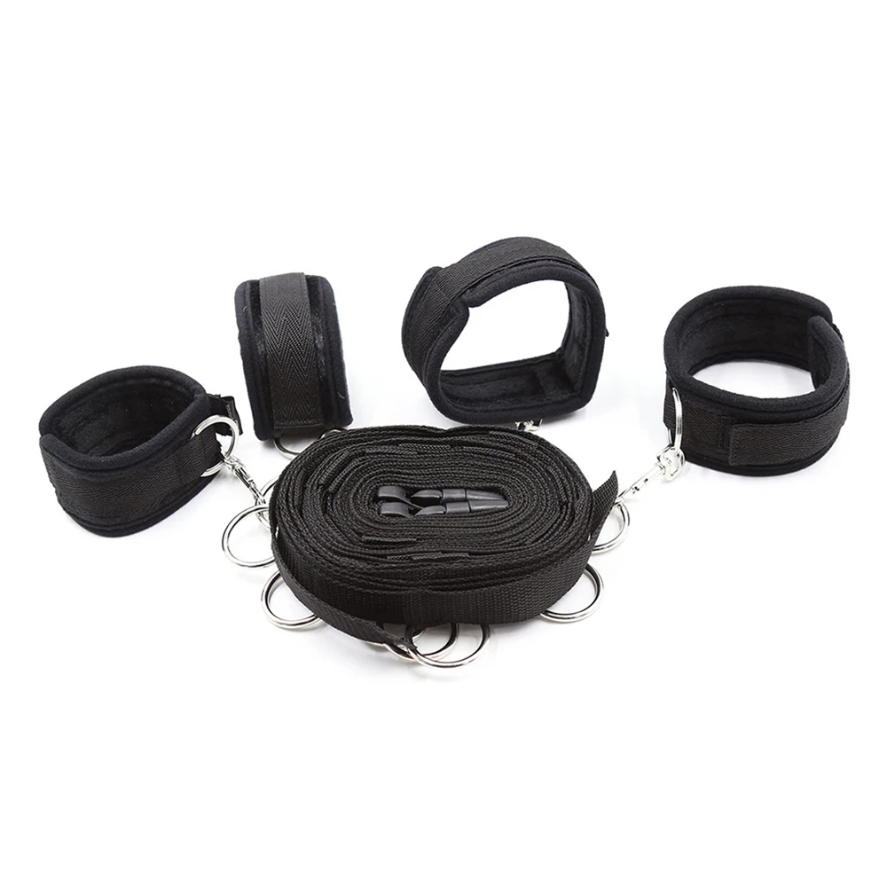 Кровать БДСМ телефон открытые ноги сексуальный бондаж набор для пар Фетиш флирт