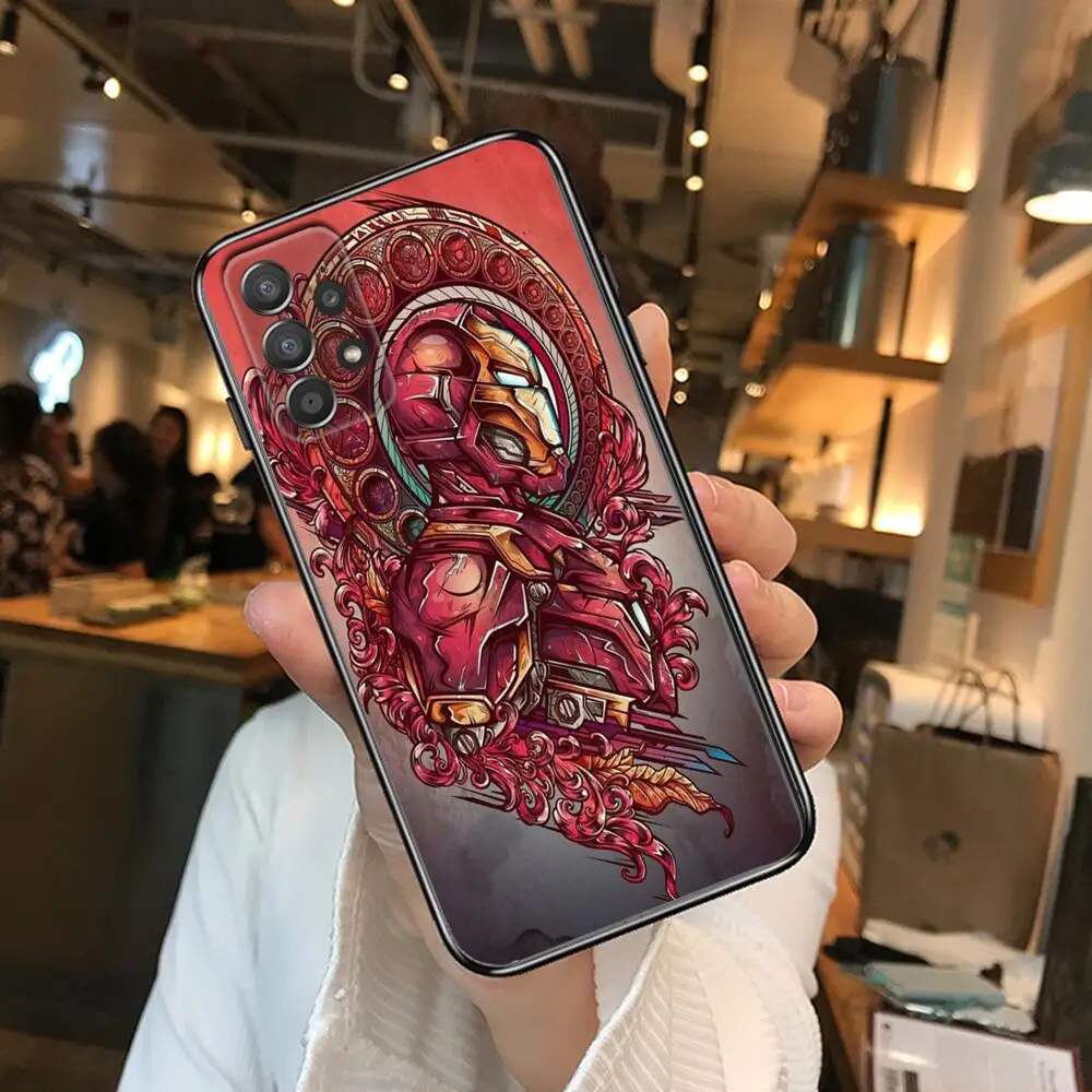 Чехол для телефона Iron Man VS captain Samsung Galaxy A70 A50 A51 A71 A52 A40 A30 A31 A90 A20E 5G a20s - купить по