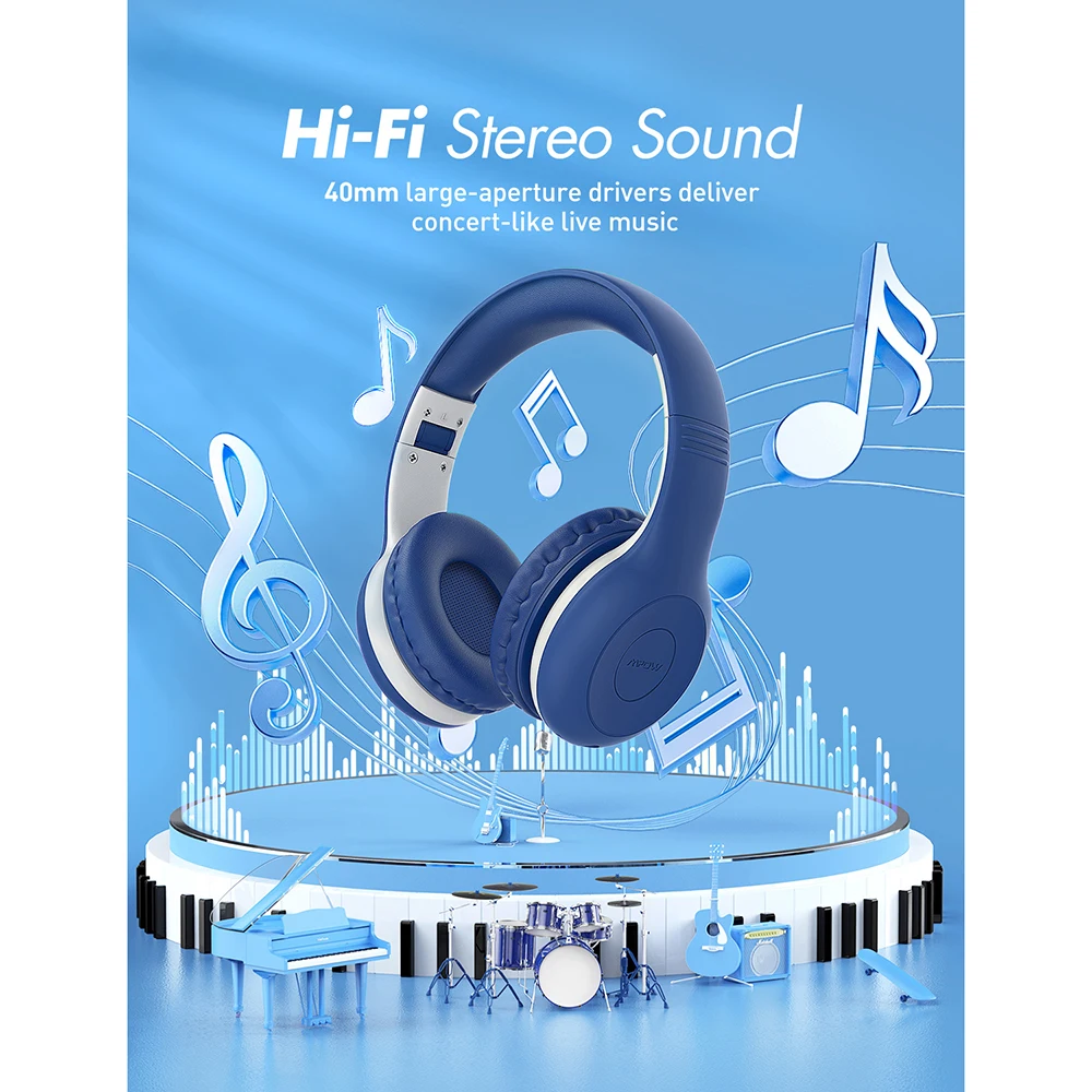 Беспроводные наушники Mpow CH6 Plus Bluetooth V5.0 95 дБ с микрофоном 15 часов работы для