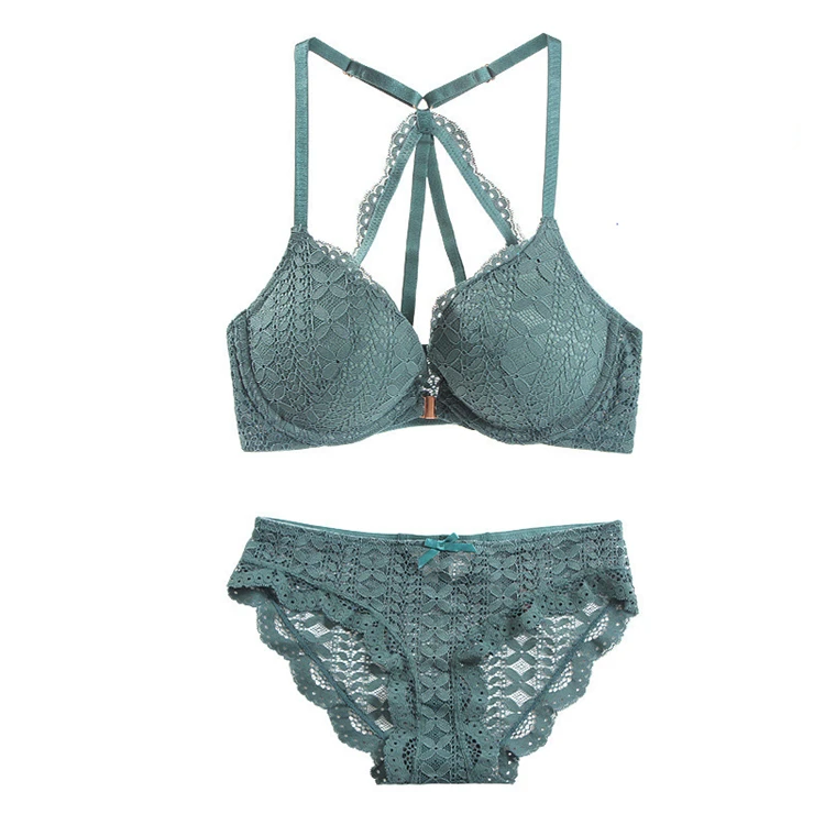 

Бесшовные женские трусы для девочек комплект нижнего белья собрать спереди bucklebeautiful спиной сексуальный бюстгальтер с низкой талией Стринг...