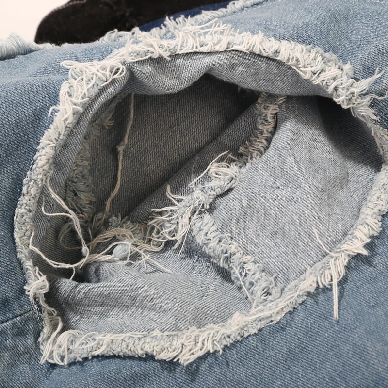 

Summer Sun Hats For Women Fisherman Cap Women's Washed Denim Bucket Hat Ladies Wide Brim Tassel Beach Caps Cotton Bone